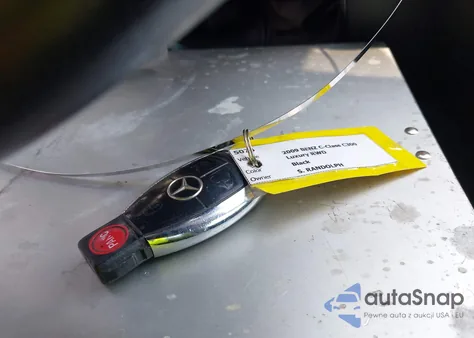 2009 Mercedes-Benz C 300 Luxury/Sport из США, поврежденный, VIN WDDGF54X49F218900